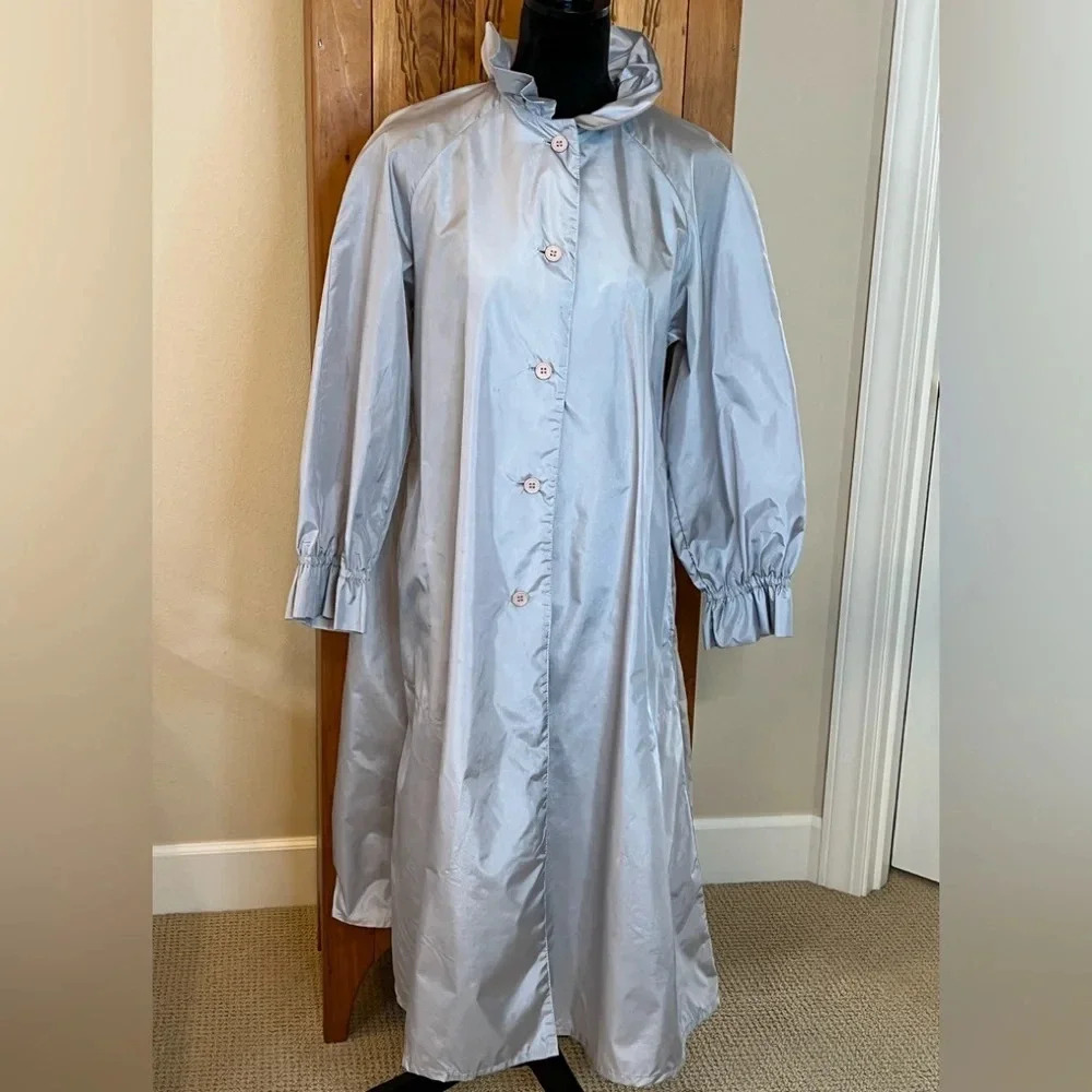 Vintage‎ Nordstrom Point of View Nylon Trench Coat